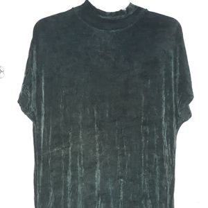 Womens black blouse klg sco size xl